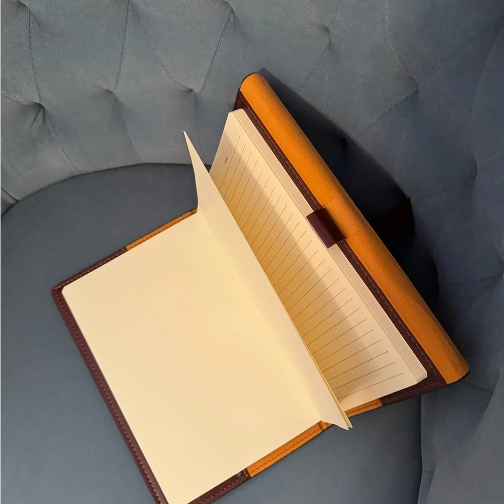 Leather Oglethorpe University Journal Portfolio